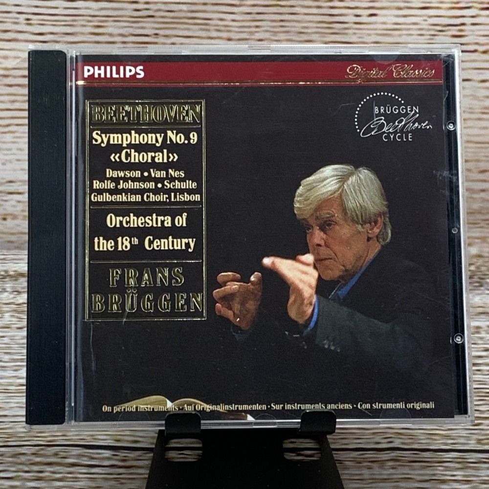 Beethoven Symphony No. 9 Choral [1993 CD] Philips Digital Classics Bruggen Cycle